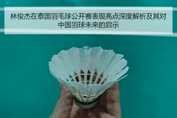 林俊杰在泰国羽毛球公开赛表现亮点深度解析及其对中国羽球未来的启示